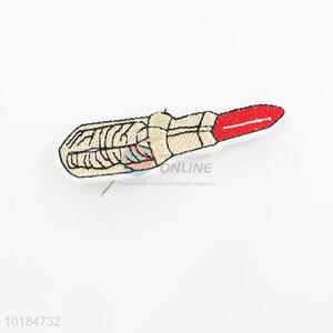 Hot Sale Embroidered Technics Lipstick Patches