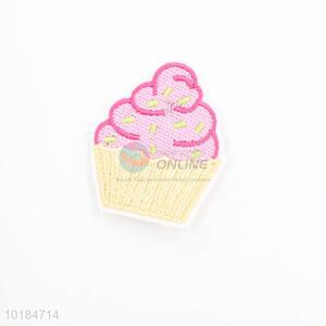 Popular Cupcake Embroidery Patch Applique for Sale