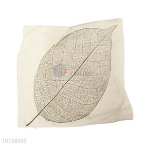 Newly low price beautiful leaf pillowcase