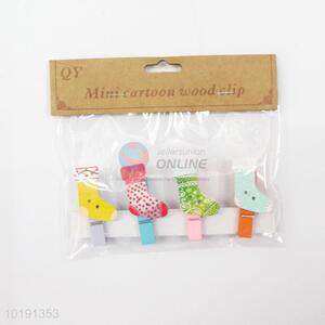 Cute socks photo clip/paper clip/wood clip