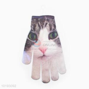 Cat Face Cutomized Gloves