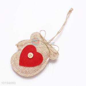 High Quality Christmas Decorative Pendant in Glove Shape