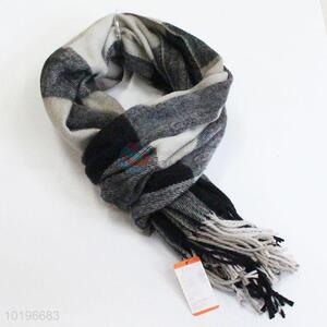 Wholesale men grid pattern scarf
