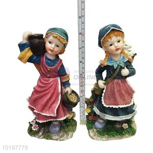 Factory Direct Polyresin Decoration Figurine in Kids Shape