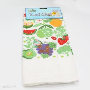Hot sale fruit pattern cotton dish <em>towel</em>