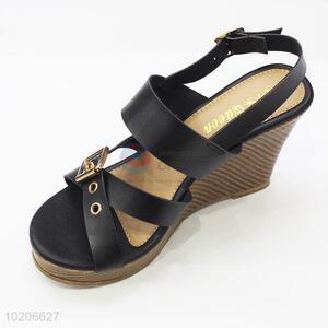 Recent design popular women wedge sandal