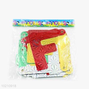 China factory price birthday party letter banner decoration