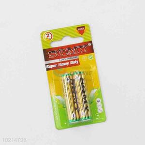 Popular cheap new style 2pcs batteries