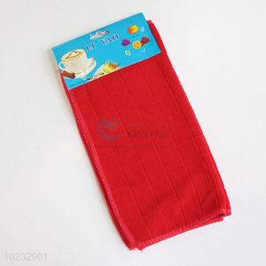 Creative Design Red Color Cleaning Cloth Microfiber