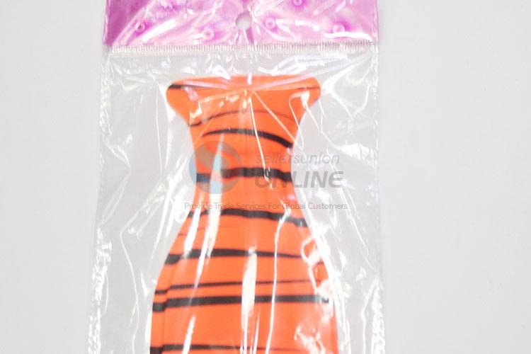 Hot sale orange stripe pattern party necktie/tie