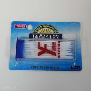 Cool top quality 50pcs plastic toothpicks