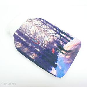 High Quality Warm Hot Water Bag with Fleece Cover