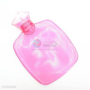 Lovely Pink Color High Quality PVC Hot Water Bag