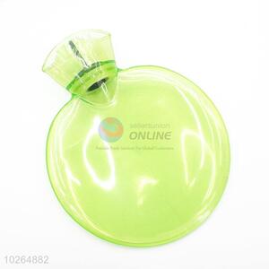 Round Design Green PVC Hot Water Bag for Winter