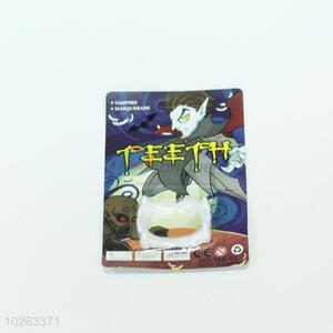 Halloween party supplies white tooth socket