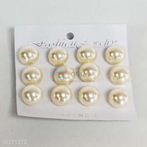 Low price fashion pearl ear stud for girls