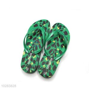 Factory Supply Green Summer Slippers for Sale