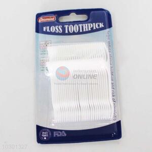 Promotional Wholesale 30pcs Floss Toothpick for Sale