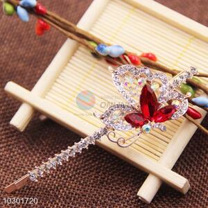 China Factory Hairpins for Ladies, Rhinestone Hair Barrettes