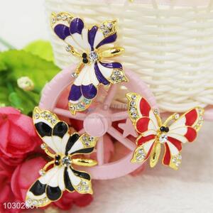 Promotional Gift Ladies Ornament Pin Brooch Breastpin in Butterfly Shape