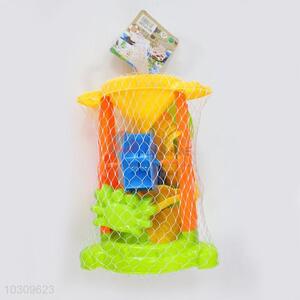 Cheap price hourglass shaped beach toys set