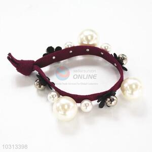 High sales promotional pearl hair ring