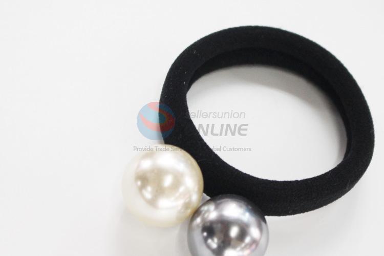 Latest design factory wholesale pearl hair ring