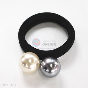 Latest design factory wholesale pearl hair ring