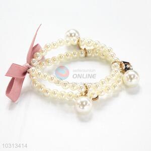 Top quality new style pearl hair ring
