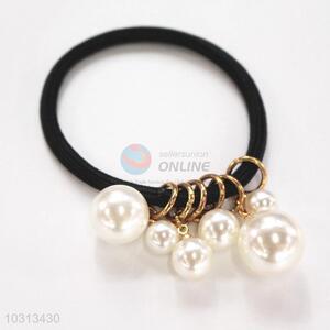 Wholesale low price pearl hair ring
