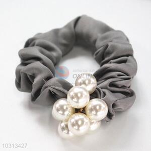 Low price factory promotional pearl hair ring