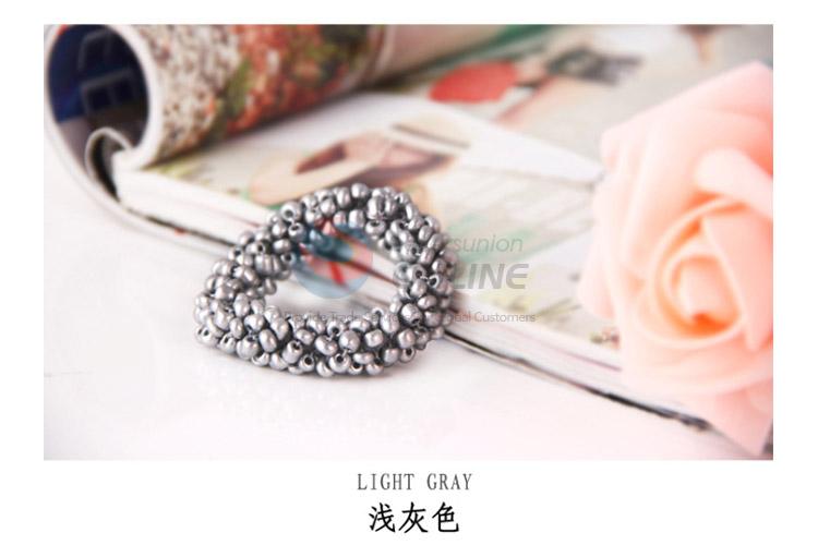Cheapest high quality pearl hair ring  for promotions