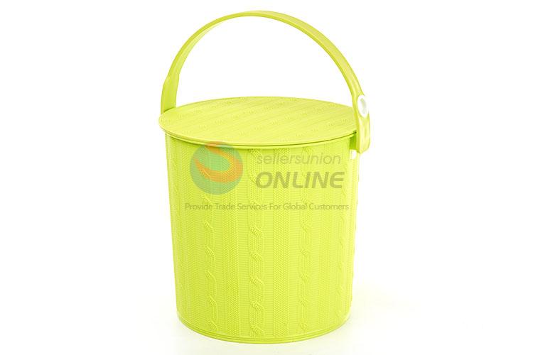 Household Multipurpose Weave Bucket Colorful Storage Bucket