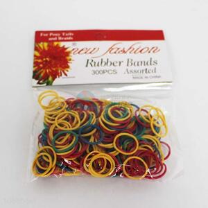 300PC/Set hair elastic bands colorful rubber bands