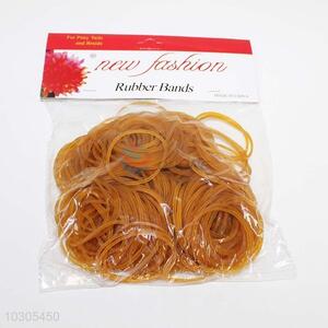 100G Yellow Elastic Rubber Band for Office
