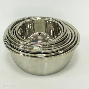 Wholesale Cheap Stainless Steel Salad Bowl Soup Basin for Kitchen Use