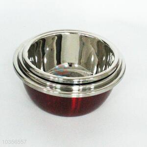 Hot Sale 3PCS Stainless Steel Food Storage Bowl