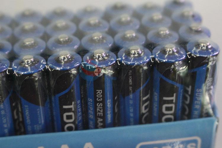 Top quality green dry AAA carbon battery