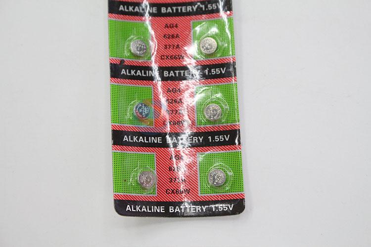Super quality LR626W li alkaline battery