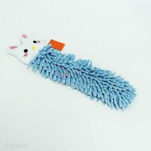 Blue cat design microfiber hand <em>towel</em>