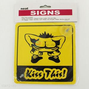 Cheap Price Eco-friendly Suction Sign Plastic Signs