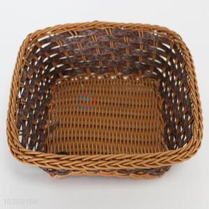 Home Weave Design Storage Basket PVC Tray