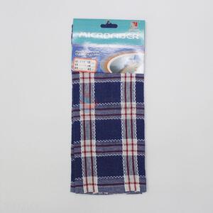 England Style Grids Cotton Tea Towel with Low Price