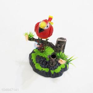 High Quality Kids Toy Sound Control Plastic Heartful Parrot Toy