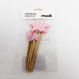 10PC Pink Color Star Paper Decoration for Party