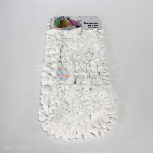 White Color Long Plush Mophead for Clean