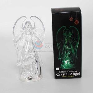 Crystal Guardian Angel Crafts LED Design Christmas Gifts