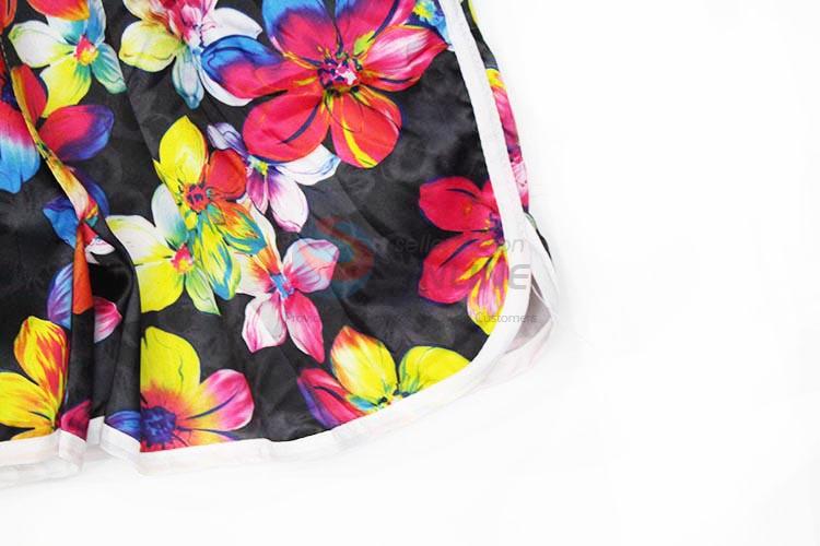 Fashion Style Floral Printed Beach Short Pants