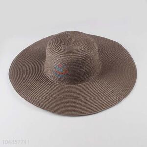 Competitive Price Summer Floppy Foldable Paper Straw Hat Womens