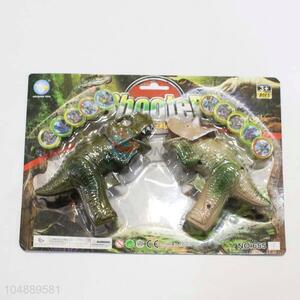 Wholesale Cheap Plastic Dinosaur Shaped Shooting Gun Toys